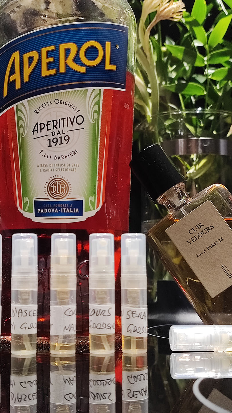 Le fragranze di Naomi Goodsir e uno spritz